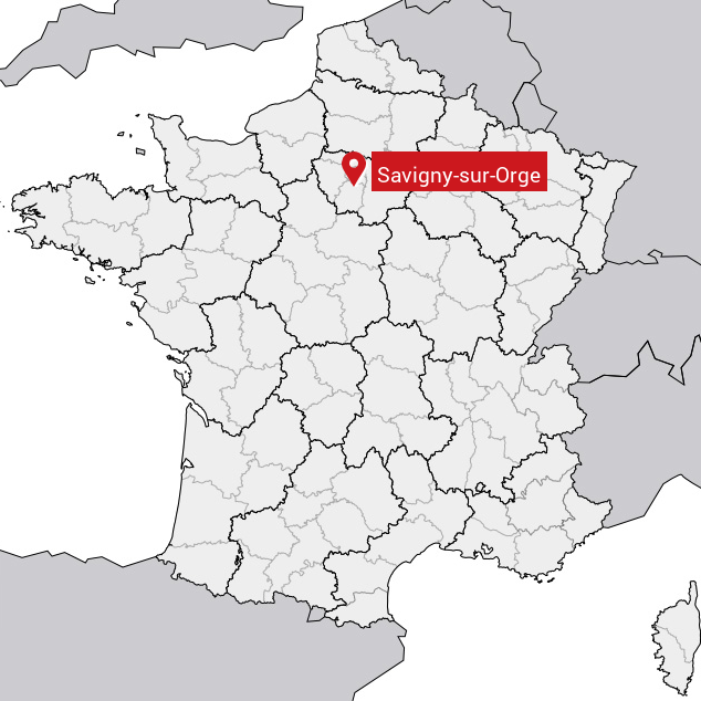 Picture of where is my town in France